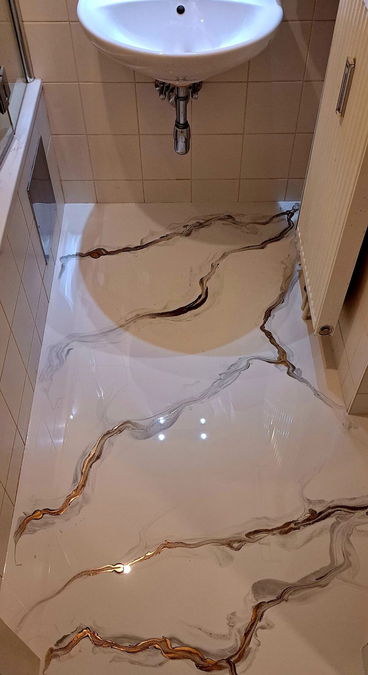 Epoxidharz-Boden-Wohnräume 1