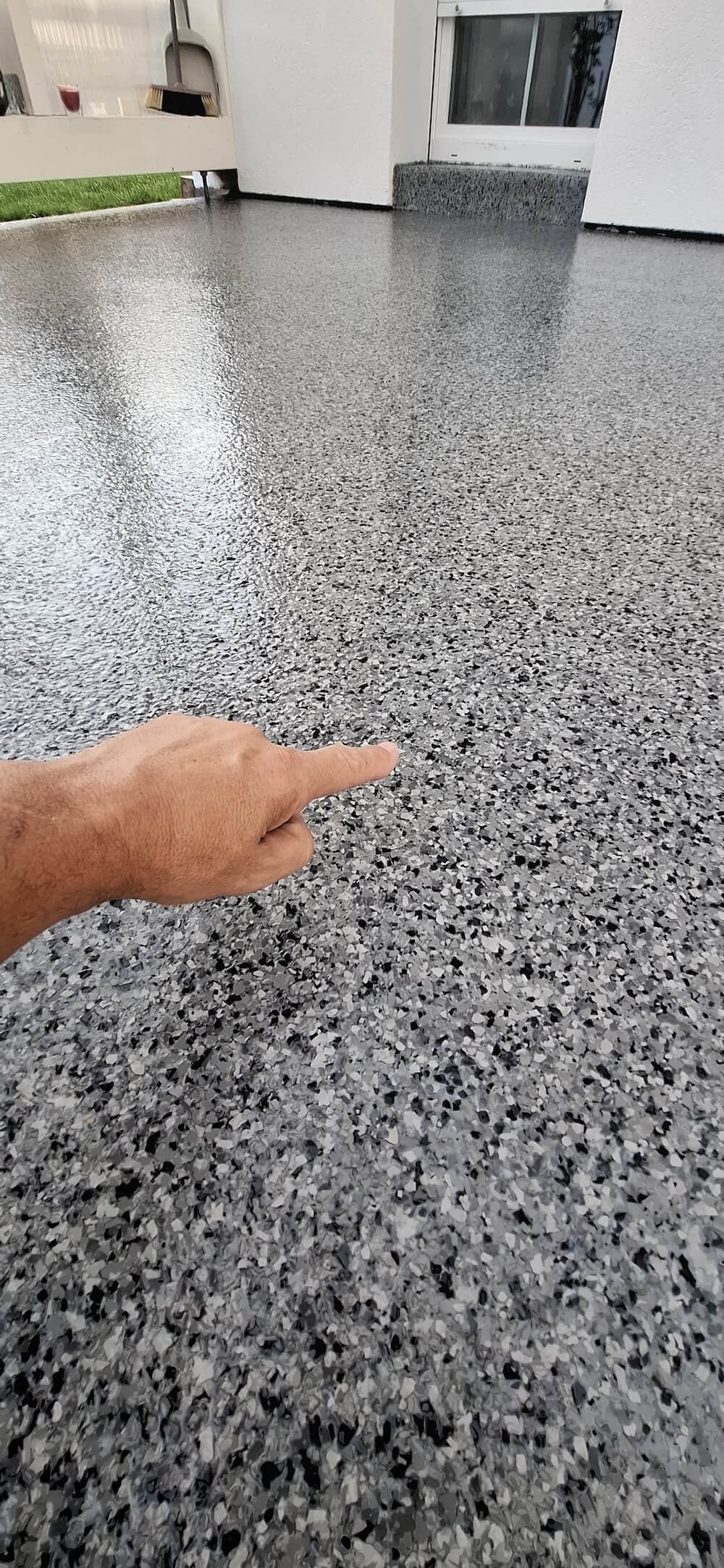 Terrassenbeschichtung FULL FLACKE Cips 18