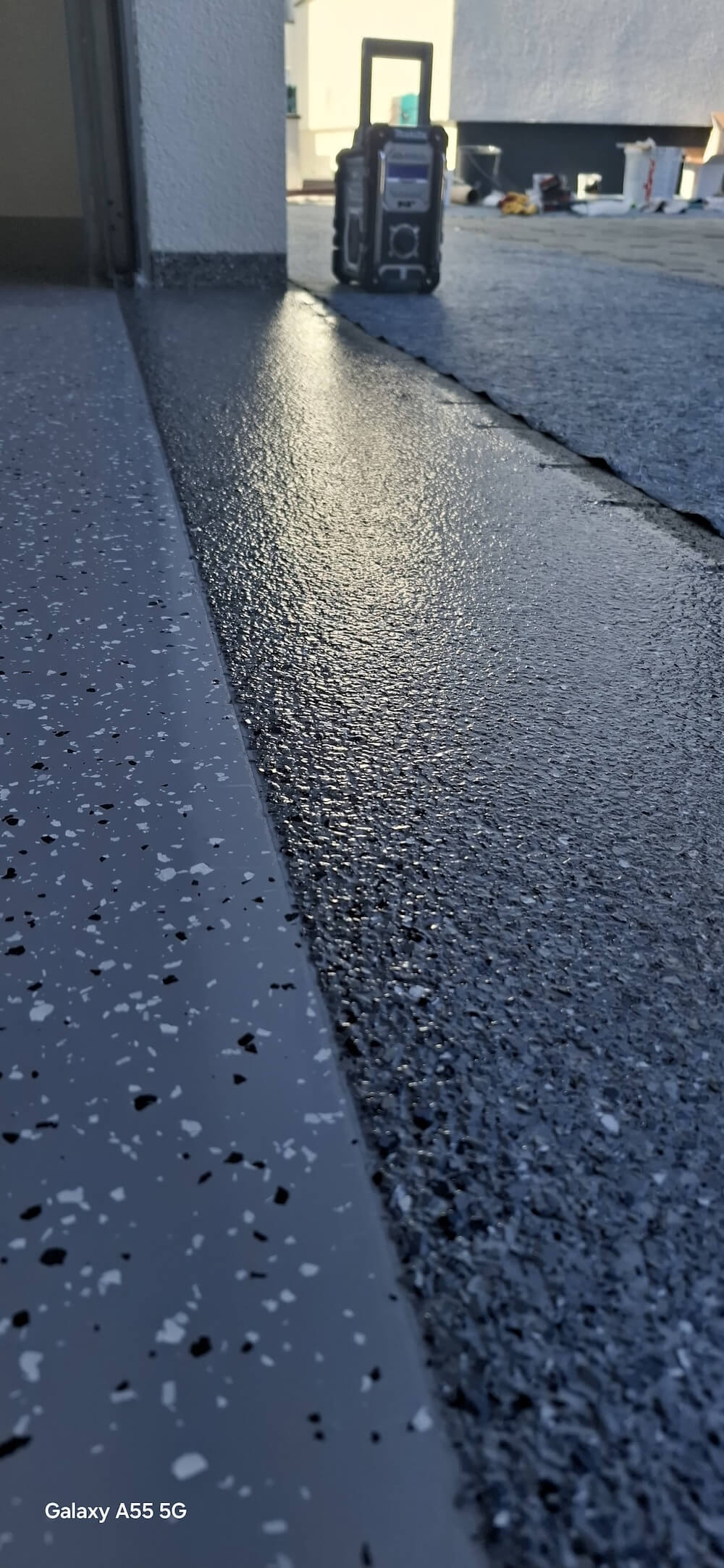 Terrassenbeschichtung FULL FLACKE Cips 4